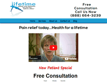 Tablet Screenshot of chiropractorsouthelgin.net